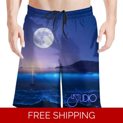 Le Studio Moon Beach Shorts